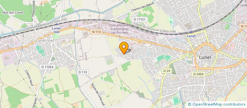 localisation de l'entreprise HERAULT LOCATION 34  LUNEL