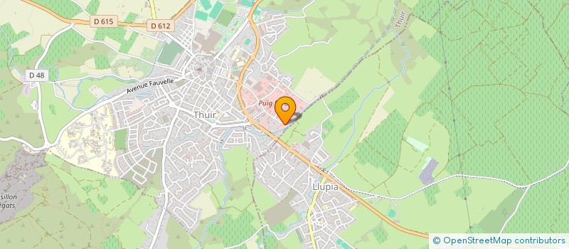 localisation de l'entreprise HERAULT NETTOYAGE  THUIR