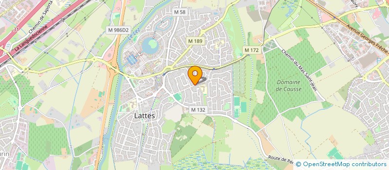 localisation de l'entreprise HERAULT SERVICES à LATTES