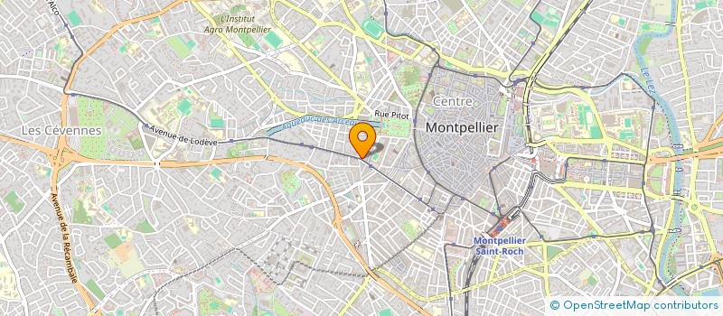 localisation de l'entreprise HERAULT SOPHRO 34 à MONTPELLIER