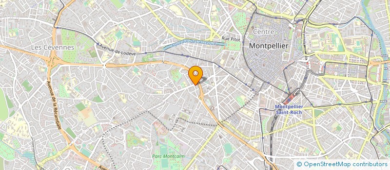 localisation de l'entreprise HERAULT TERRASSEMENT à MONTPELLIER