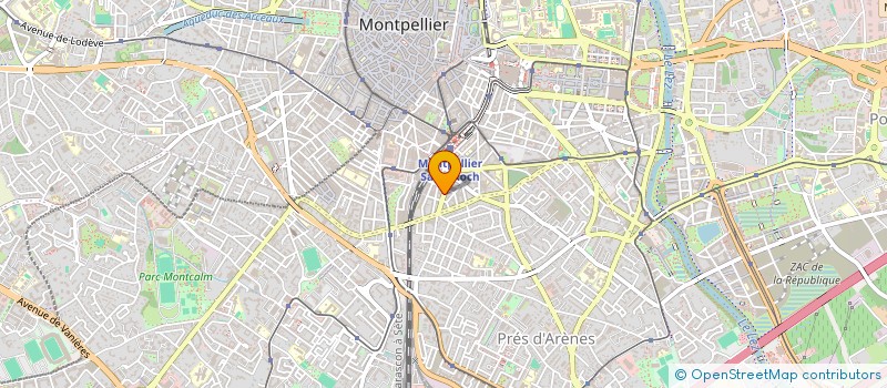 localisation de l'entreprise HERAULT-TERRE D'UNION à MONTPELLIER