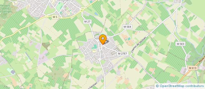 localisation de l'entreprise HERAULT VERT à SAUSSAN
