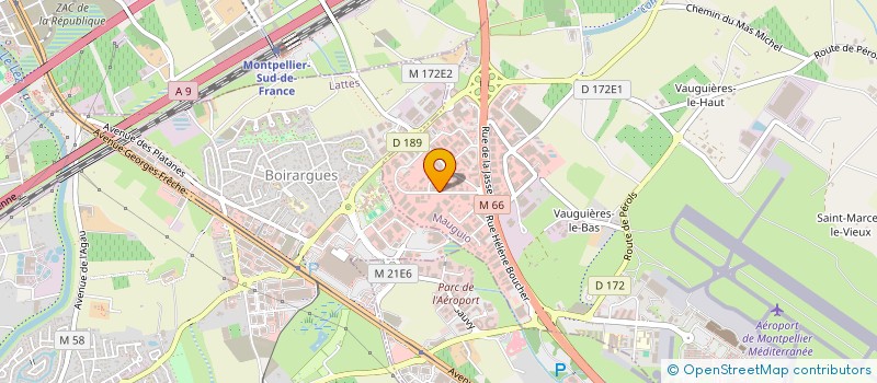 localisation de l'entreprise HERAULTAISE D ISOLATION à MAUGUIO