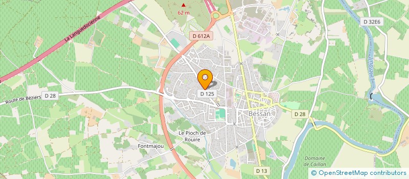 localisation de l'entreprise HERAUZION  BESSAN