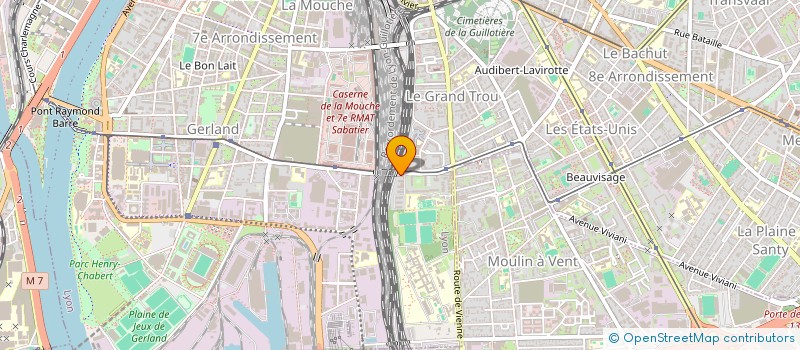 localisation de l'entreprise HERBAS 2000  LYON