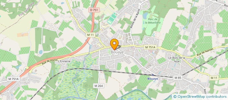 localisation de l'entreprise HERBAUGES ATHLE 44  BOUAYE