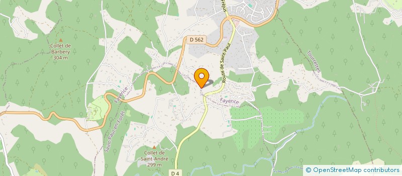 localisation de l'entreprise HERBAUTINVEST  FAYENCE