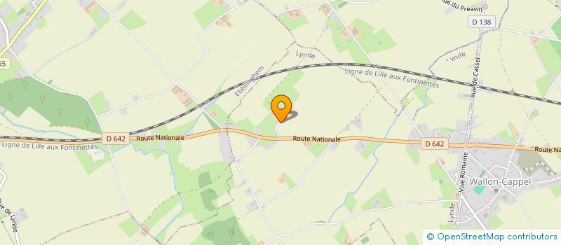 localisation de l'entreprise HERBAUX  LYNDE