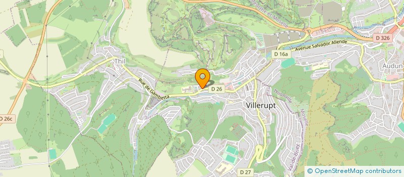 localisation de l'entreprise HERBAYS FRERES  VILLERUPT