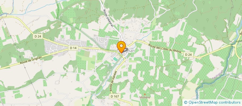 localisation de l'entreprise HERBE ACHAT  TAULIGNAN