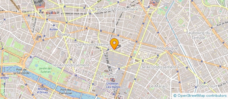 localisation de l'entreprise HERBE FOLLE à PARIS