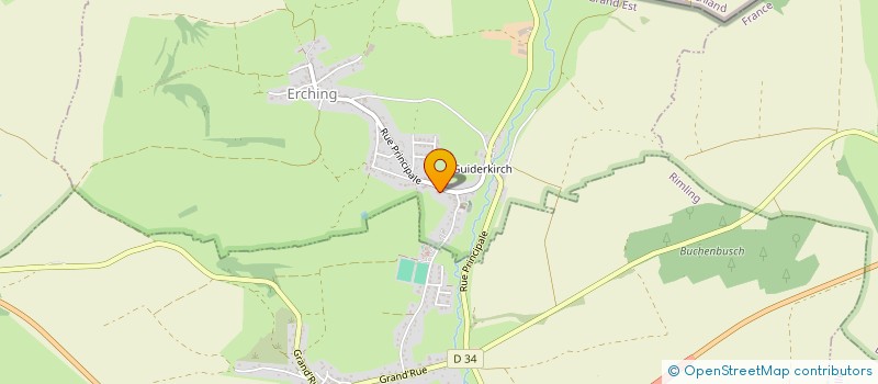 localisation de l'entreprise HERBECK  LOUTZVILLER