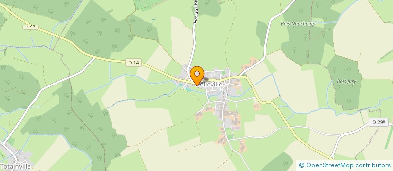 localisation de l'entreprise HERBELOT à OELLEVILLE