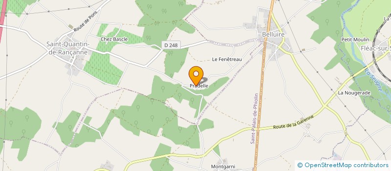 localisation de l'entreprise HERBELOT JEROME  SAINT-QUANTIN-DE-RANCANNE