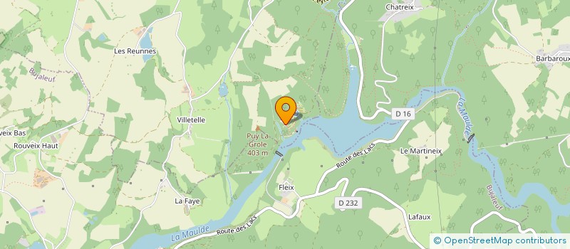 localisation de l'entreprise HERBELYS à CHEISSOUX