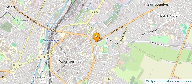 localisation de l'entreprise HERBERT à VALENCIENNES