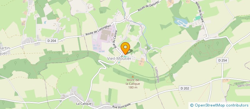 localisation de l'entreprise HERBERT DES MOUTIERS INVESTISSEMENT SARL  VIEIL-MOUTIER