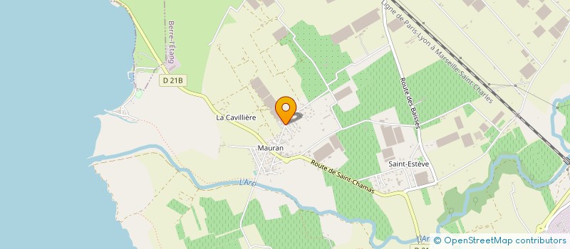 localisation de l'entreprise HERBES DU SUD à BERRE-L'ETANG
