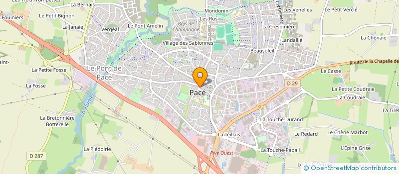 localisation de l'entreprise HERBIE CONDUITE  PACE