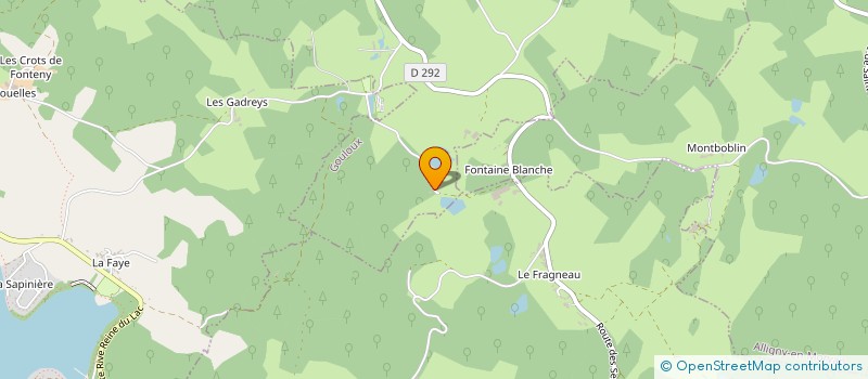 localisation de l'entreprise HERBIERS DU MORVAN à GOULOUX