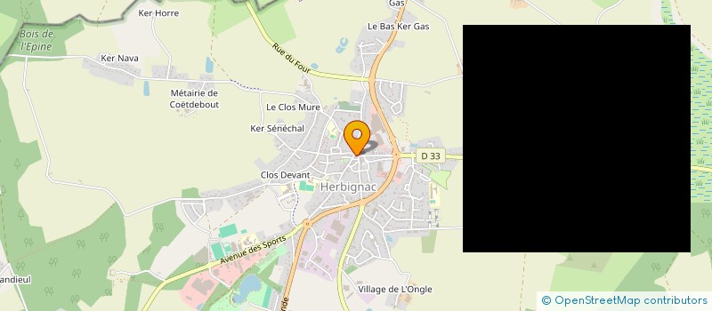 localisation de l'entreprise HERBIGNAC INFORMATIQUE CLUB (HIC) à HERBIGNAC