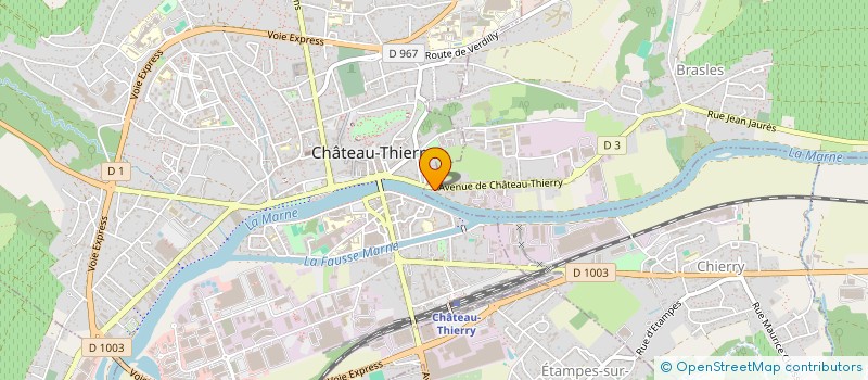 localisation de l'entreprise HERBILLON-ROUSSEAU  NOGENTEL