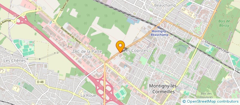 localisation de l'entreprise HERBLAY AUTO PLUS à HERBLAY-SUR-SEINE