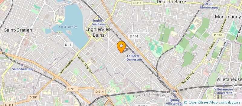 localisation de l'entreprise HERBLAY DISTRIBUTION  ENGHIEN LES BAINS