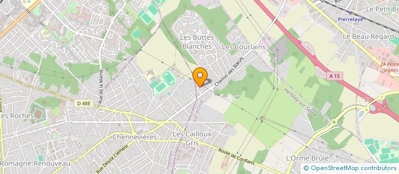 localisation de l'entreprise HERBLAY HOUSE  HERBLAY-SUR-SEINE