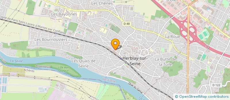 localisation de l'entreprise HERBLAY MEDITERRANEE  HERBLAY-SUR-SEINE