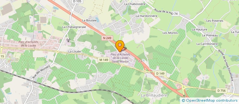 localisation de l'entreprise HERBOCAGE à HAUTE-GOULAINE