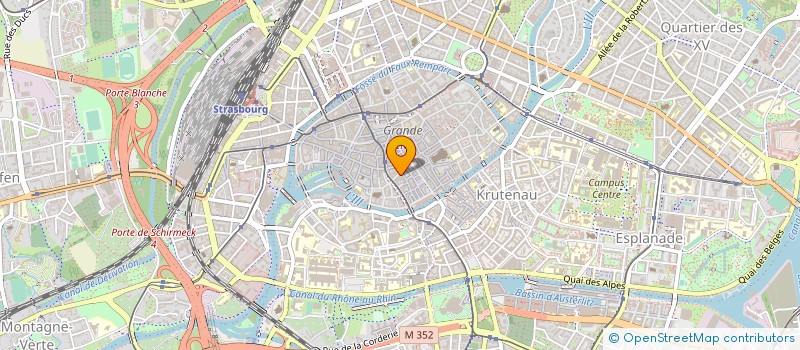 localisation de l'entreprise HERBORAL à STRASBOURG