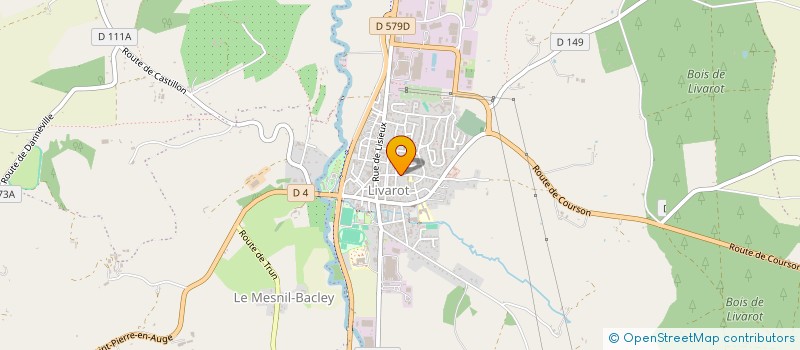 localisation de l'entreprise HERBRECHT ASSOCIES à LIVAROT-PAYS-D'AUGE