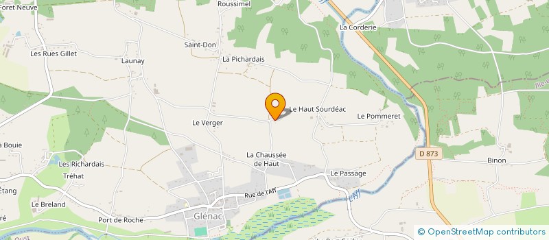 localisation de l'entreprise HERBREIZH à LA GACILLY