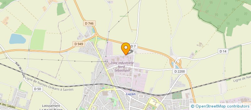 localisation de l'entreprise HERBRETEAU PATRIMOINE ET INVESTISSEMENT à LUCON