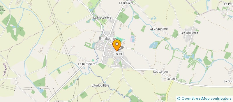 localisation de l'entreprise HERBRETEAU RENAUDIN MACONNERIE à ESSARTS-EN-BOCAGE