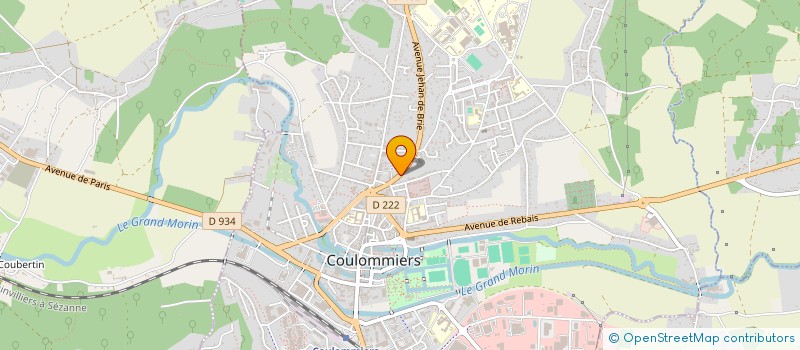 localisation de l'entreprise HERBRIE à COULOMMIERS