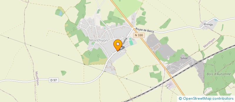 localisation de l'entreprise HERBY MUSIC  MONTHYON