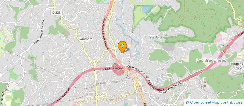 localisation de l'entreprise HERCAL CONSULTING  MOUGINS