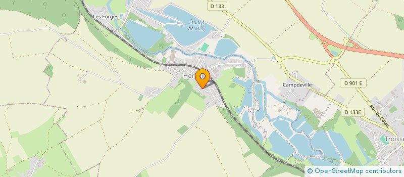 localisation de l'entreprise HERCHIESCHOOL  HERCHIES