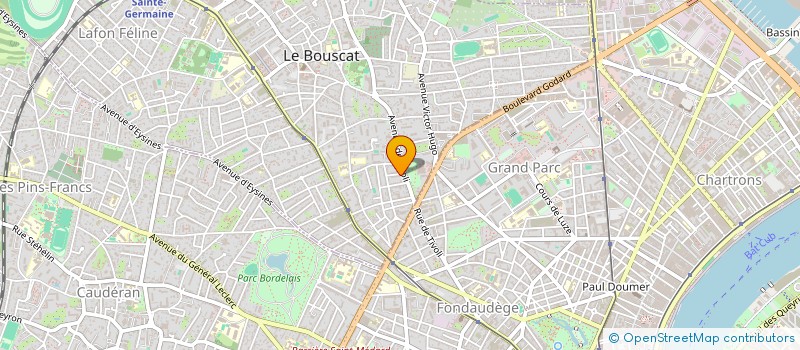 localisation de l'entreprise HERCO  LE BOUSCAT