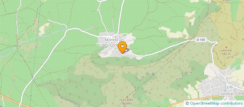 localisation de l'entreprise HERCO SCI  MONTBRUN-DES-CORBIERES