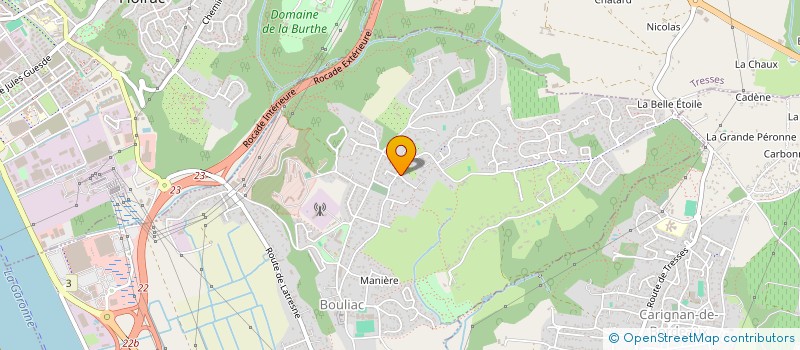 localisation de l'entreprise HERCULAR  BOULIAC