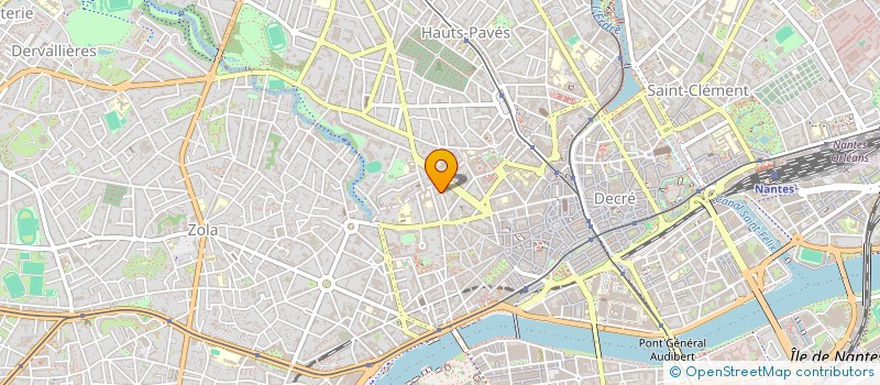 localisation de l'entreprise HERCULE 2  NANTES