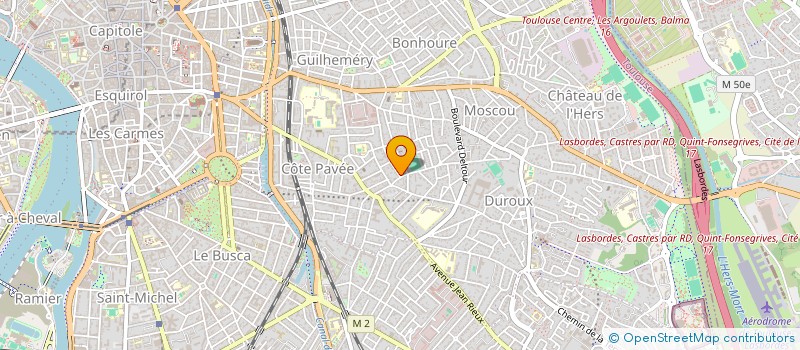 localisation de l'entreprise HERCULE à TOULOUSE