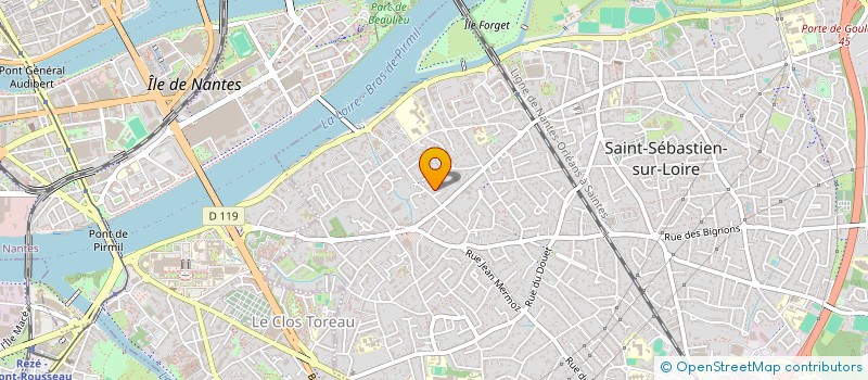 localisation de l'entreprise HERCULE à SAINT-SEBASTIEN-SUR-LOIRE