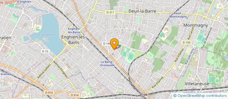 localisation de l'entreprise HERCULE IMMOBILIER  DEUIL-LA-BARRE