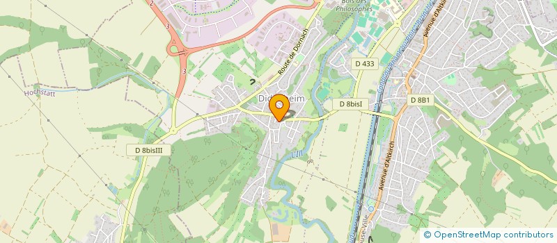 localisation de l'entreprise HERCULE TECHNICS à BRUNSTATT-DIDENHEIM