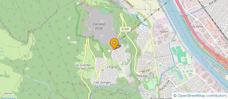 localisation de l'entreprise HERCULMUSIC PUBLISHING à SASSENAGE